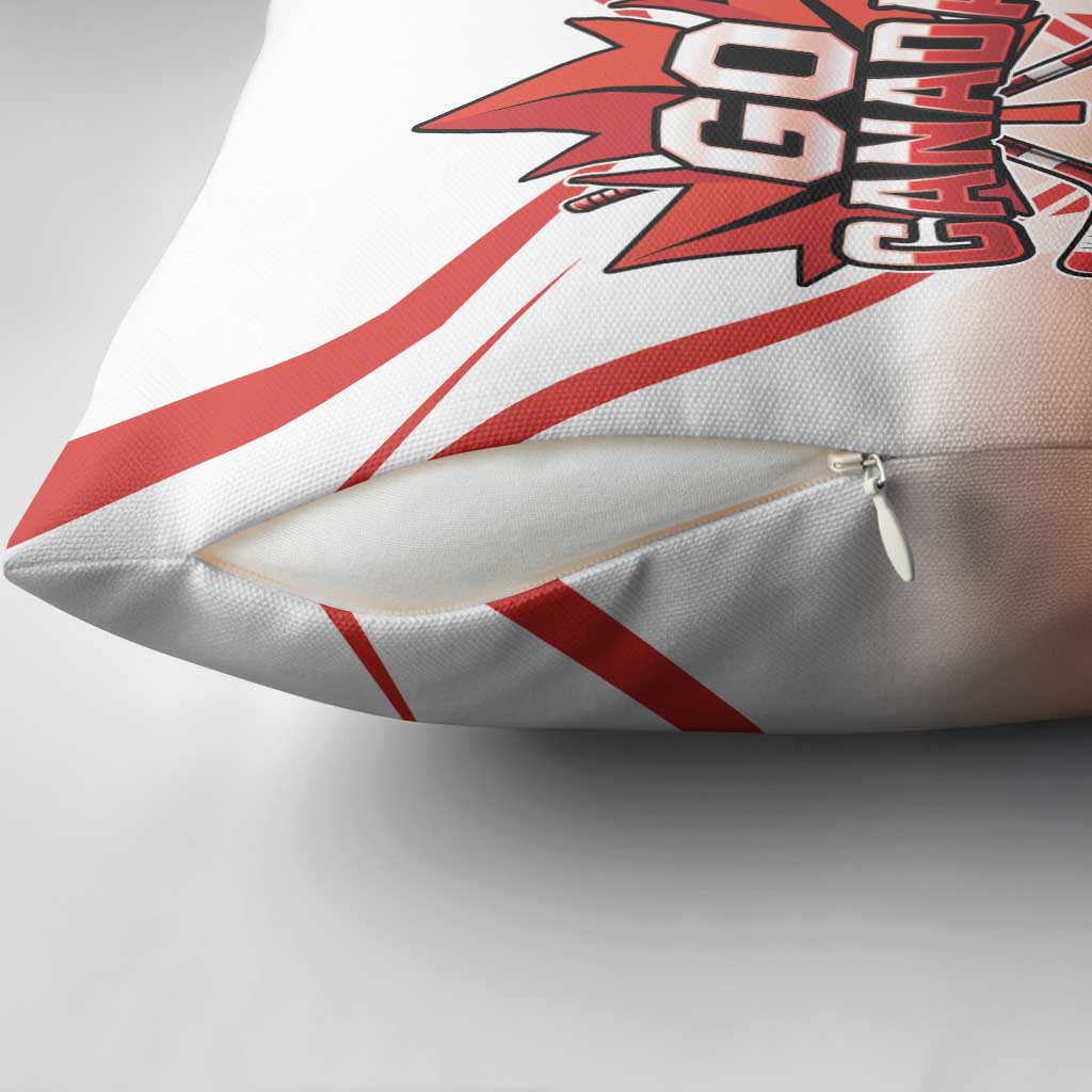 Canada Ice Hockey Pillow Cover Go Canada Unique Style