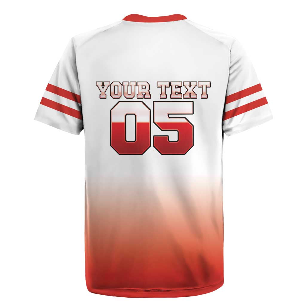 Canada Ice Hockey Custom Rugby Jersey Go Canada Unique Style