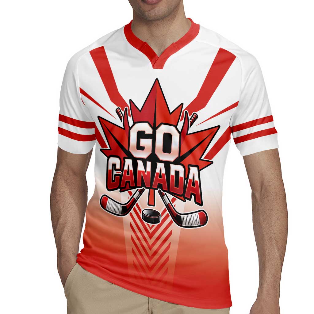 Canada Ice Hockey Custom Rugby Jersey Go Canada Unique Style