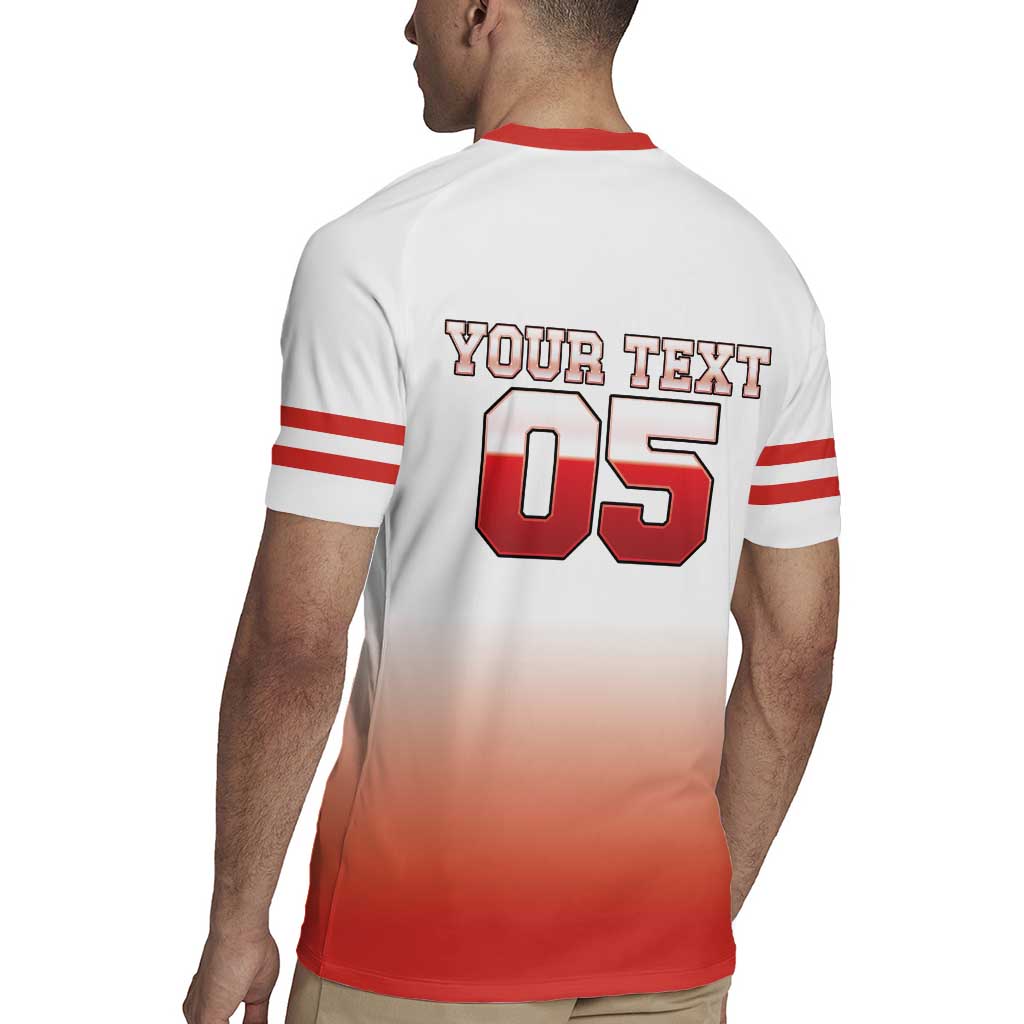 Canada Ice Hockey Custom Rugby Jersey Go Canada Unique Style