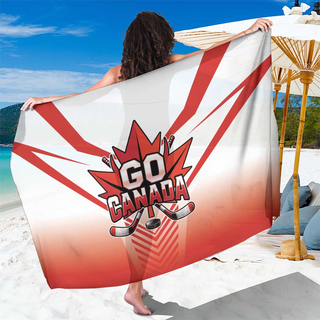 Canada Ice Hockey Sarong Go Canada Unique Style