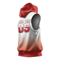 Canada Ice Hockey Custom Sleeveless Hoodie Go Canada Unique Style