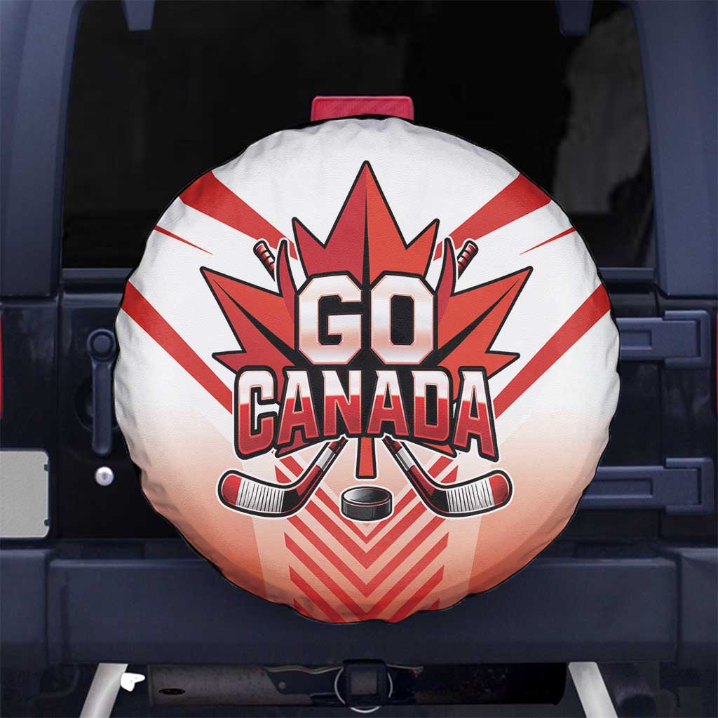 Canada Ice Hockey Spare Tire Cover Go Canada Unique Style