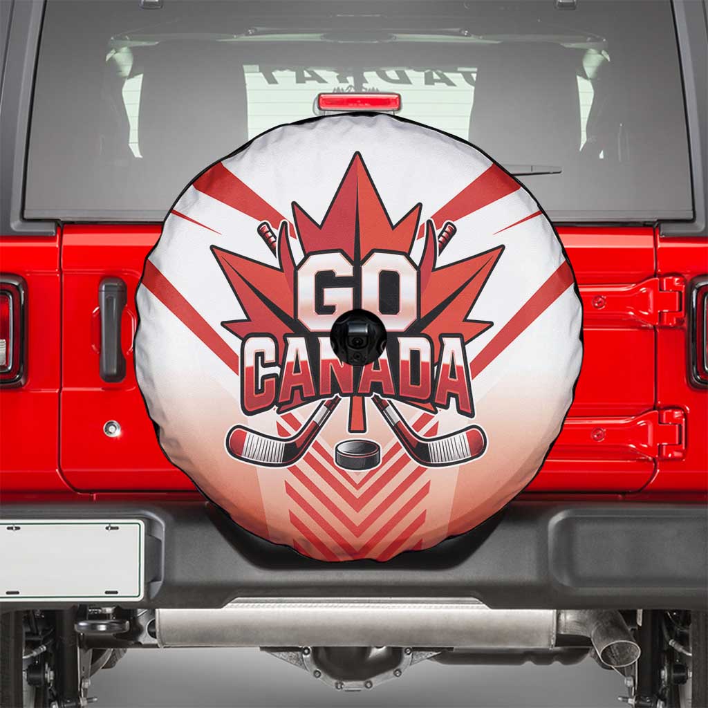 Canada Ice Hockey Spare Tire Cover Go Canada Unique Style