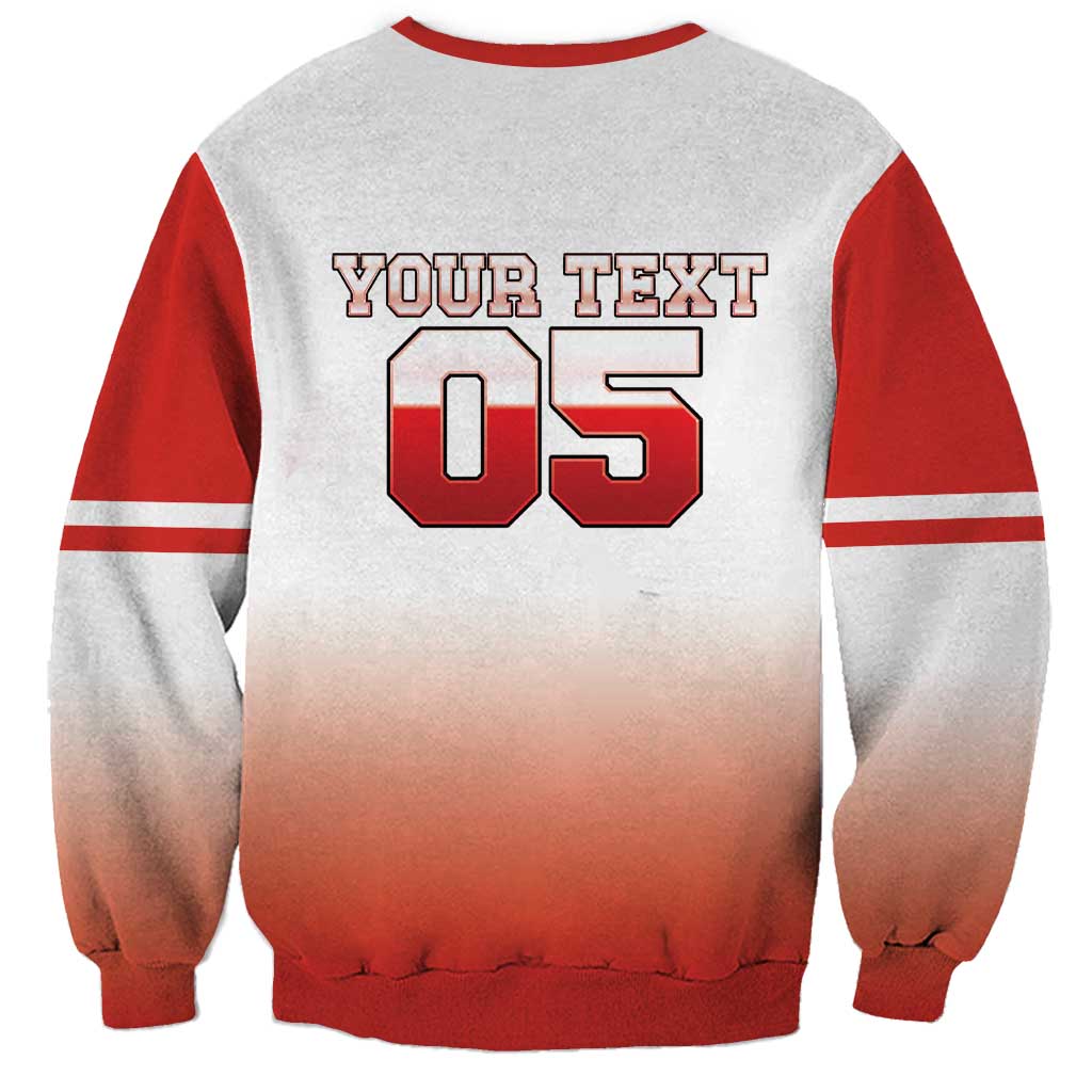 Canada Ice Hockey Custom Sweatshirt Go Canada Unique Style
