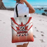 Canada Ice Hockey Tote Bag Go Canada Unique Style