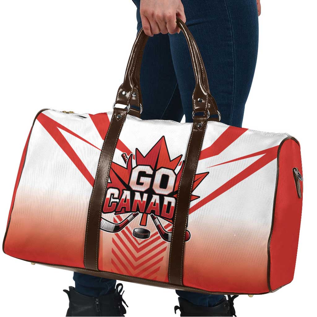Canada Ice Hockey Travel Bag Go Canada Unique Style
