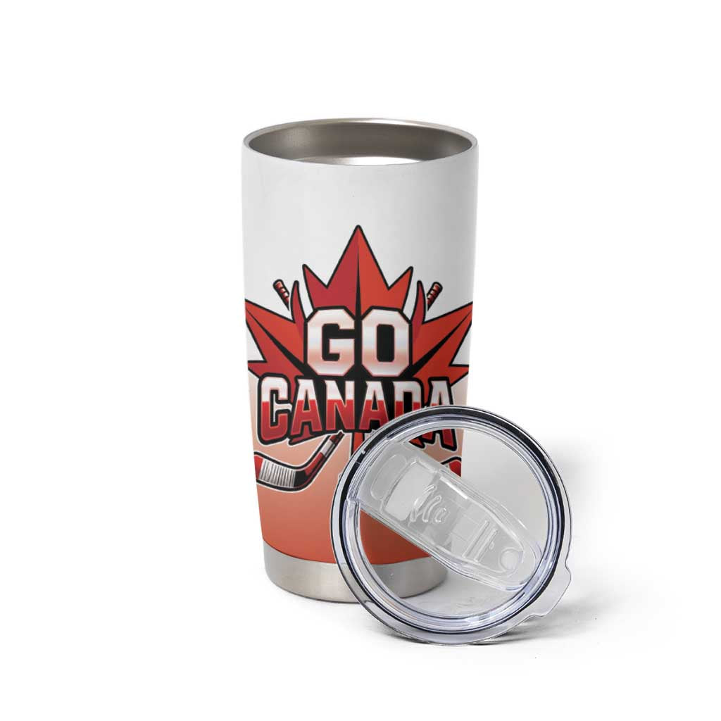 Canada Ice Hockey Custom Tumbler Cup Go Canada Unique Style