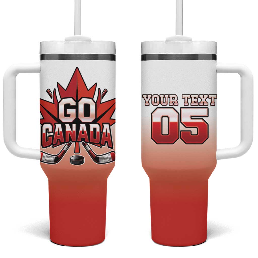 Canada Ice Hockey Custom Tumbler With Handle Go Canada Unique Style