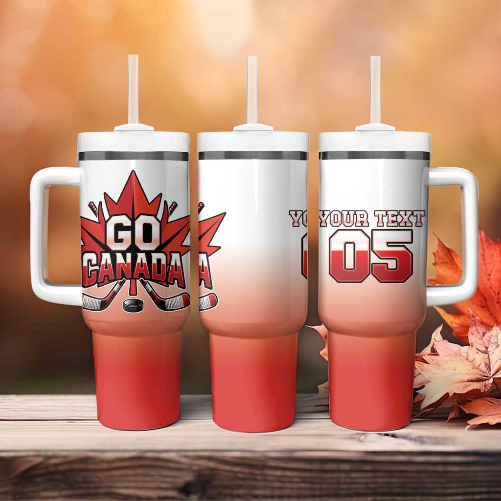 Canada Ice Hockey Custom Tumbler With Handle Go Canada Unique Style