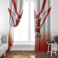Canada Ice Hockey Window Curtain Go Canada Unique Style