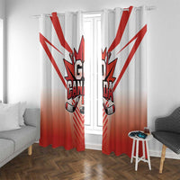 Canada Ice Hockey Window Curtain Go Canada Unique Style