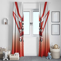 Canada Ice Hockey Window Curtain Go Canada Unique Style
