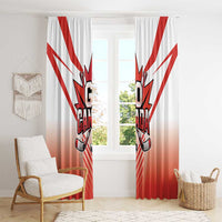 Canada Ice Hockey Window Curtain Go Canada Unique Style