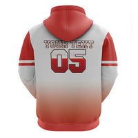 Canada Ice Hockey Custom Zip Hoodie Go Canada Unique Style