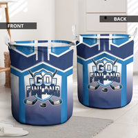 Finland Ice Hockey Laundry Basket Go Suomi Lion Unique Style