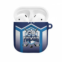 Finland Ice Hockey AirPods Case Go Suomi Lion Unique Style