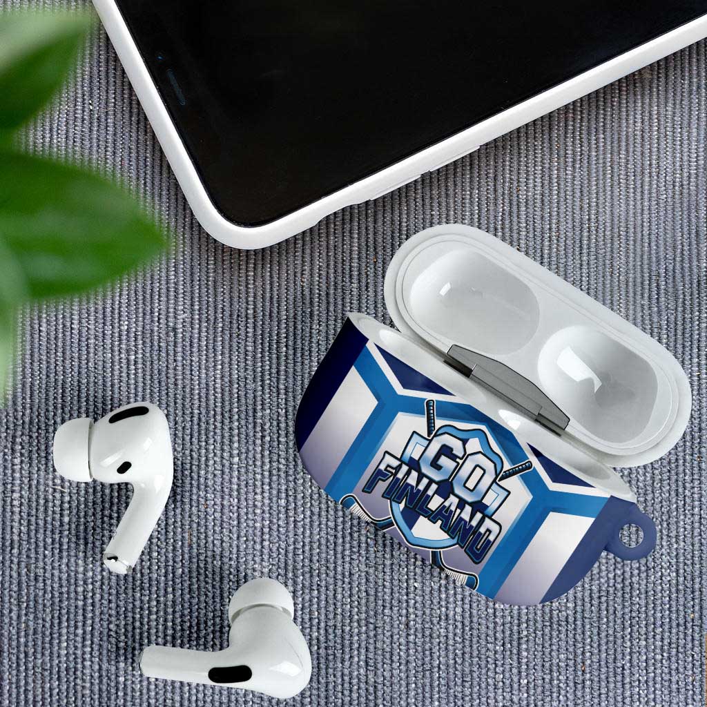Finland Ice Hockey AirPods Case Go Suomi Lion Unique Style