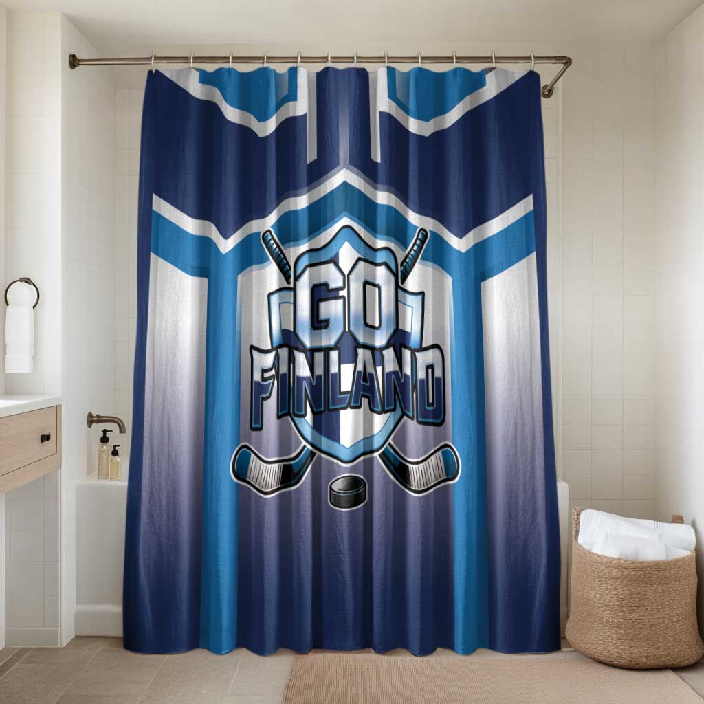 Finland Ice Hockey Bathroom Set Go Suomi Lion Unique Style