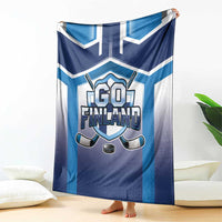 Finland Ice Hockey Blanket Go Suomi Lion Unique Style