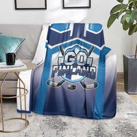 Finland Ice Hockey Blanket Go Suomi Lion Unique Style