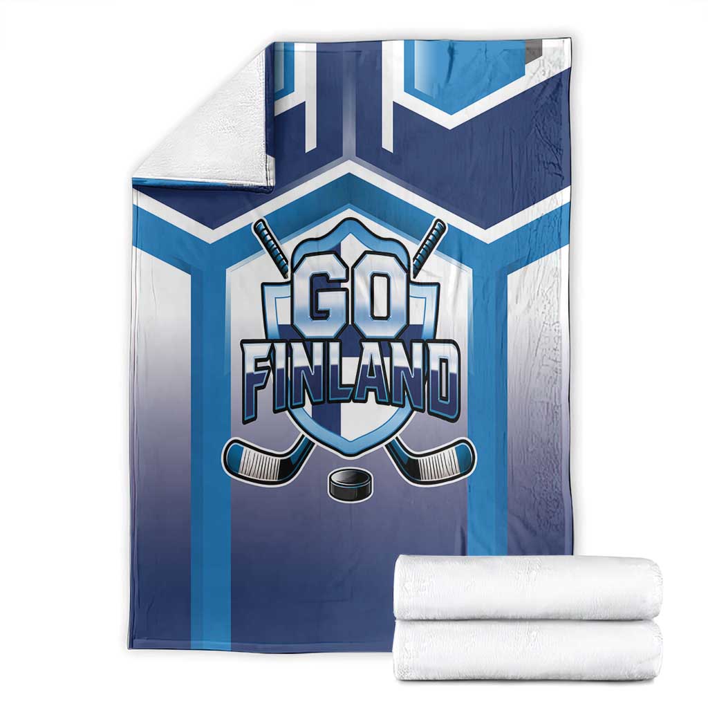 Finland Ice Hockey Blanket Go Suomi Lion Unique Style