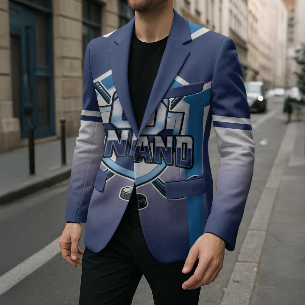 Finland Ice Hockey Custom Blazer Go Suomi Lion Unique Style