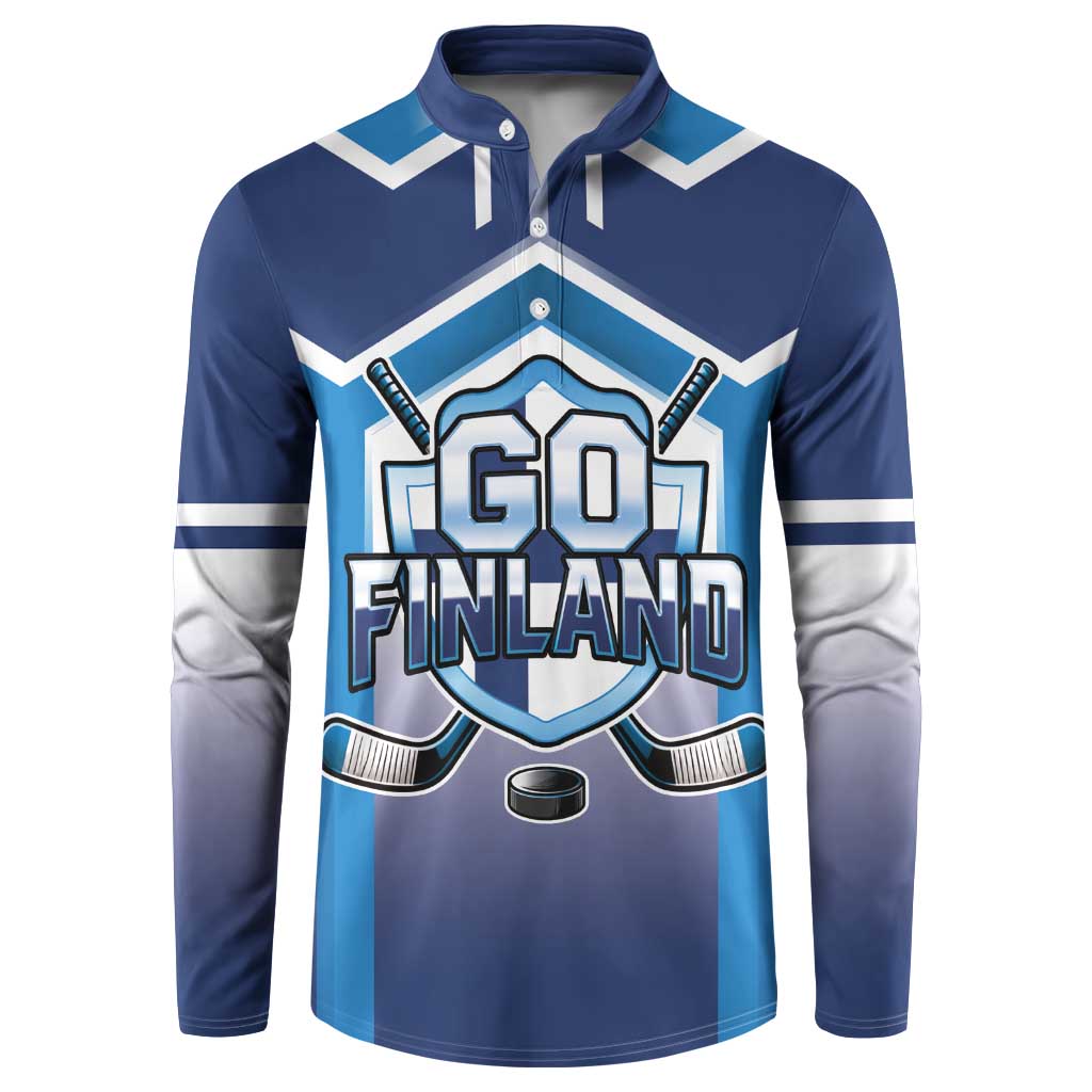 Finland Ice Hockey Custom Button Sweatshirt Go Suomi Lion Unique Style
