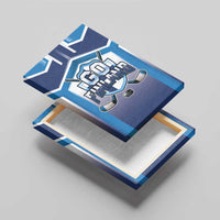 Finland Ice Hockey Canvas Wall Art Go Suomi Lion Unique Style