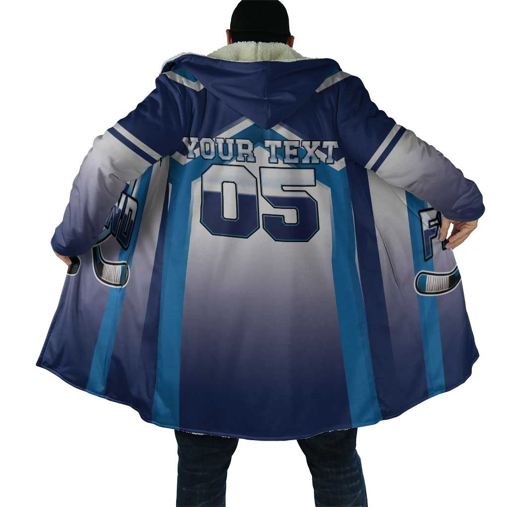 Finland Ice Hockey Custom Cloak Go Suomi Lion Unique Style