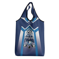 Finland Ice Hockey Grocery Bag Go Suomi Lion Unique Style