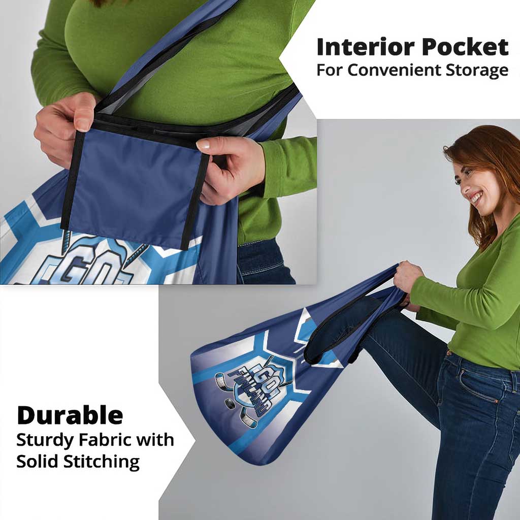 Finland Ice Hockey Grocery Bag Go Suomi Lion Unique Style
