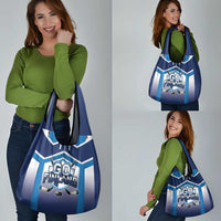 Finland Ice Hockey Grocery Bag Go Suomi Lion Unique Style