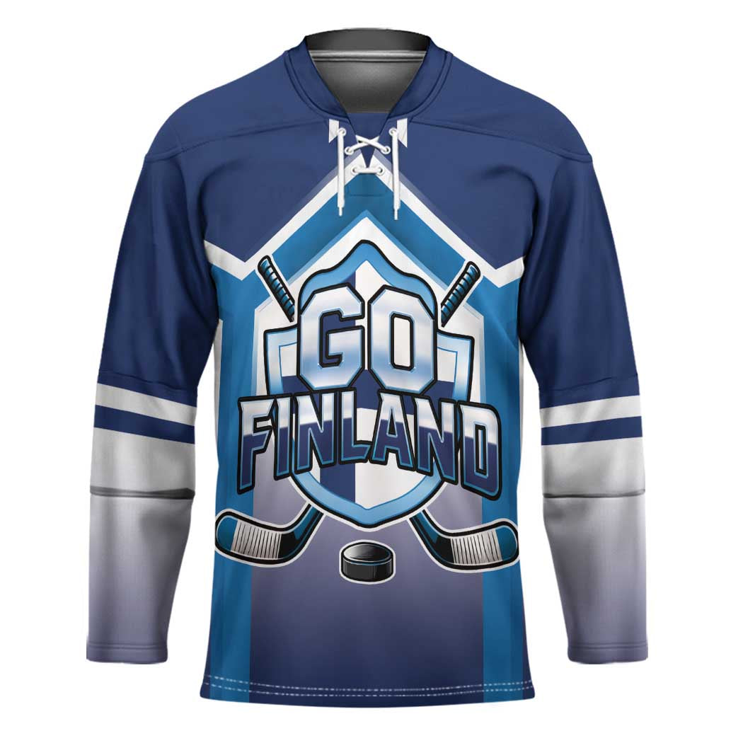 Finland Ice Hockey Custom Hockey Jersey Go Suomi Lion Unique Style