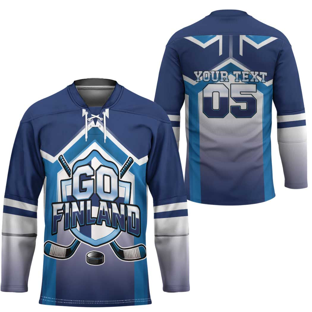 Finland Ice Hockey Custom Hockey Jersey Go Suomi Lion Unique Style
