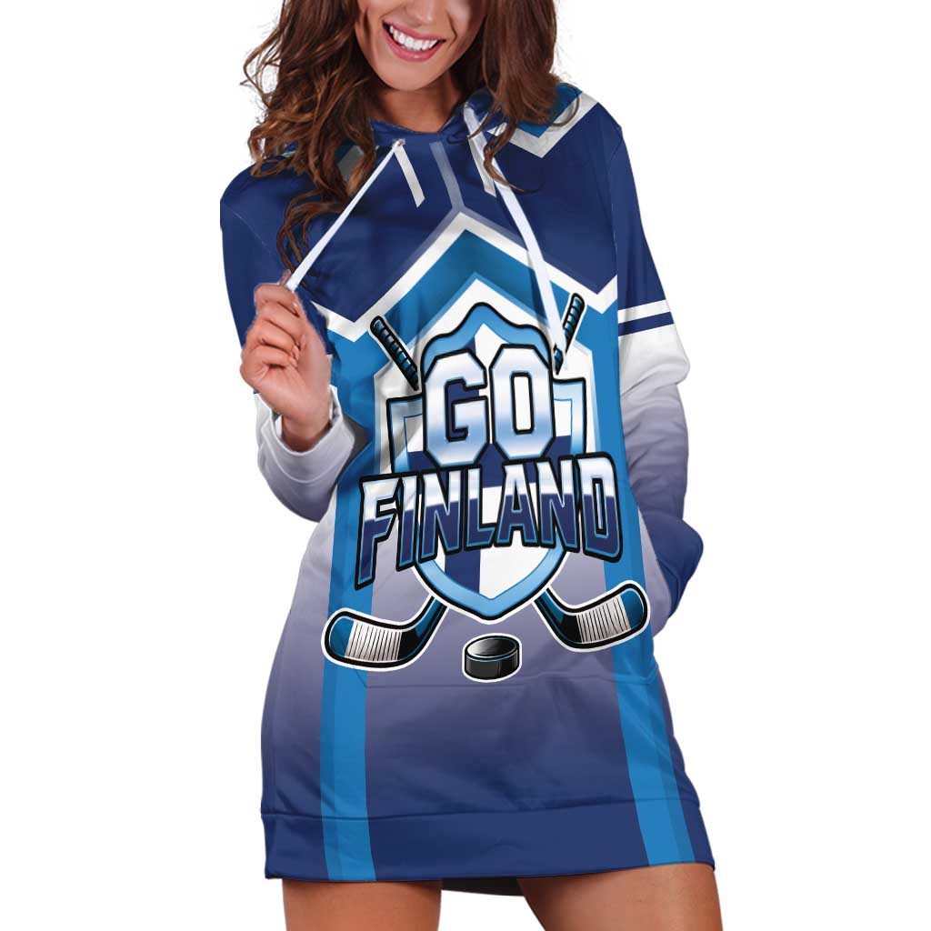 Finland Ice Hockey Custom Hoodie Dress Go Suomi Lion Unique Style
