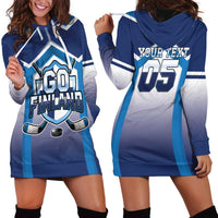 Finland Ice Hockey Custom Hoodie Dress Go Suomi Lion Unique Style