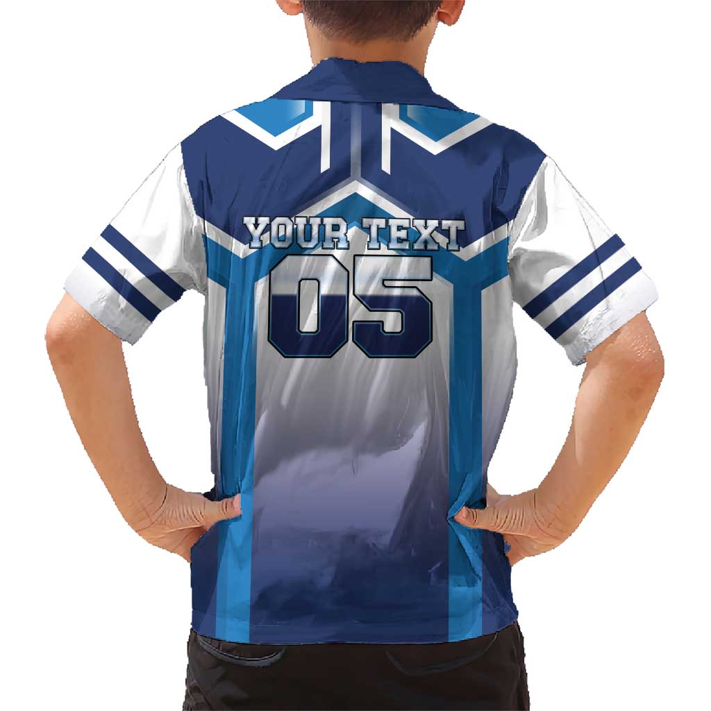 Finland Ice Hockey Custom Kid Hawaiian Shirt Go Suomi Lion Unique Style