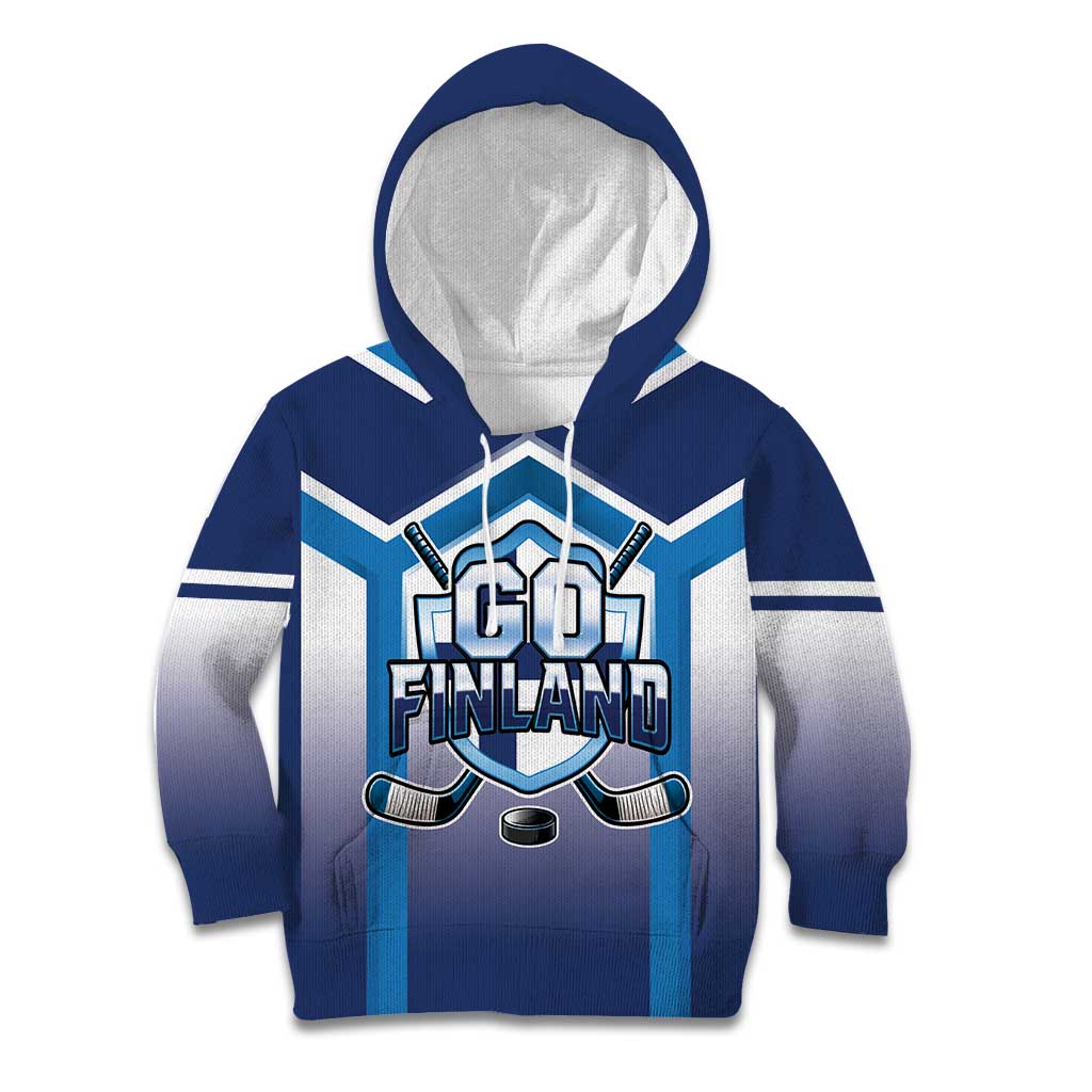 Finland Ice Hockey Custom Kid Hoodie Go Suomi Lion Unique Style