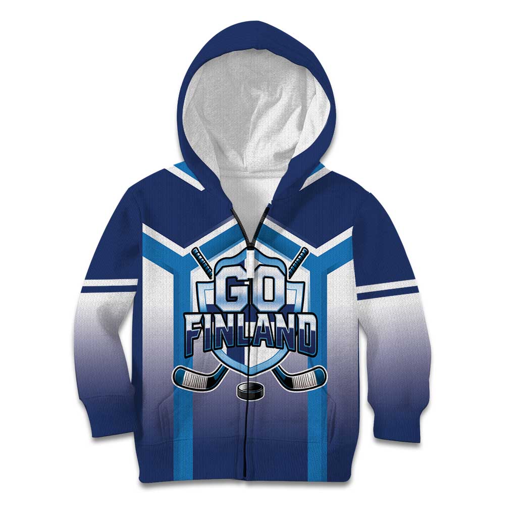 Finland Ice Hockey Custom Kid Hoodie Go Suomi Lion Unique Style