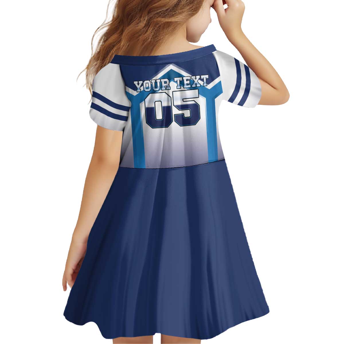 Finland Ice Hockey Custom Kid Short Sleeve Dress Go Suomi Lion Unique Style