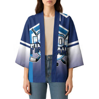 Finland Ice Hockey Custom Kimono Go Suomi Lion Unique Style