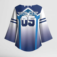 Finland Ice Hockey Custom Kimono Sleeve Blouse Go Suomi Lion Unique Style