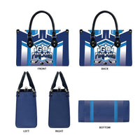 Finland Ice Hockey Leather Bag Go Suomi Lion Unique Style