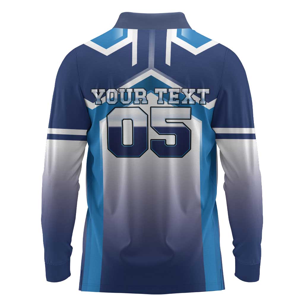Finland Ice Hockey Custom Long Sleeve Polo Shirt Go Suomi Lion Unique Style