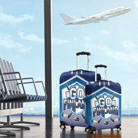 Finland Ice Hockey Luggage Cover Go Suomi Lion Unique Style