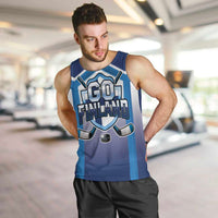 Finland Ice Hockey Custom Men Tank Top Go Suomi Lion Unique Style