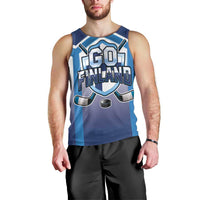Finland Ice Hockey Custom Men Tank Top Go Suomi Lion Unique Style