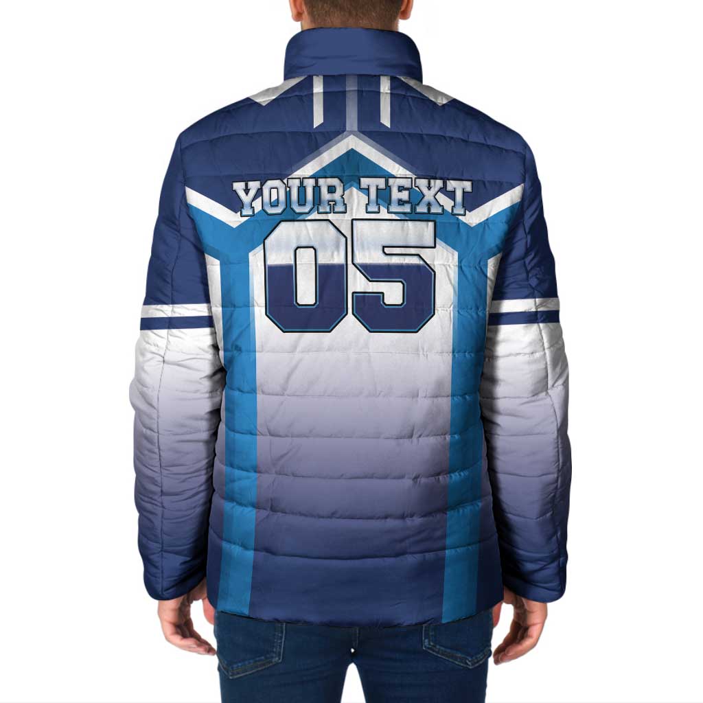 Finland Ice Hockey Custom Padded Jacket Go Suomi Lion Unique Style