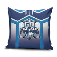 Finland Ice Hockey Pillow Cover Go Suomi Lion Unique Style